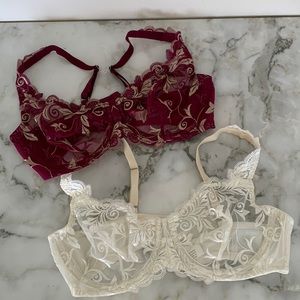 Soma Lace Bras. Size 36C